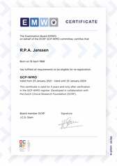 Global GCP Certificate